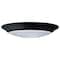 Nuvo 7-Inch LED Disk Light - 5-CCT Selectable 27K/3K/35K/4K/5K - Black Finish 62/1804 - alternate 1